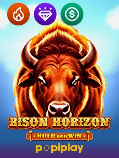 Bison Horizon Hold and Win slot by Popiplay — Crown Dragon Train